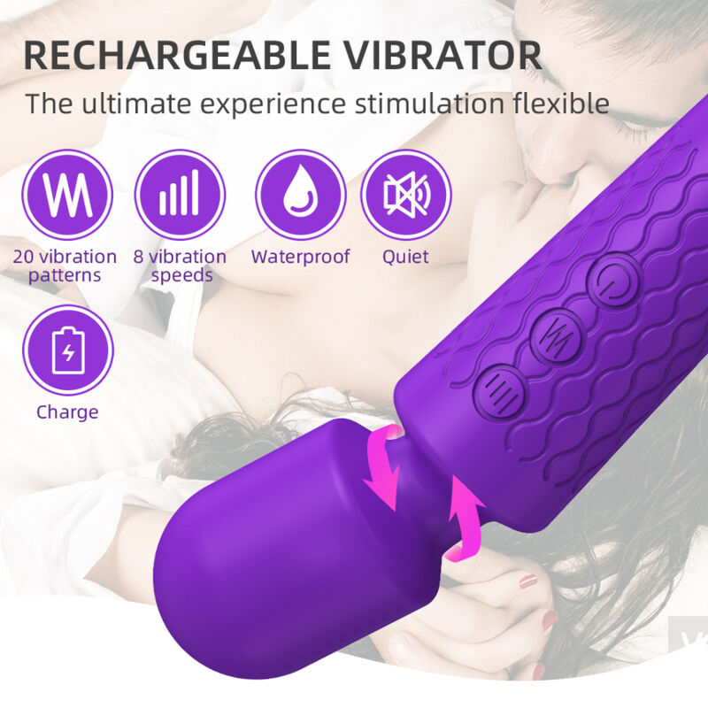ARMONY - MASAJEADOR & VIBRADOR VIOLETA - Imagen 2