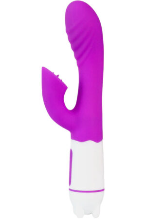 ARMONY - HAPPY VIBRADOR & ESTIMULADOR CON LENGUA RECARGABLE VIOLETA