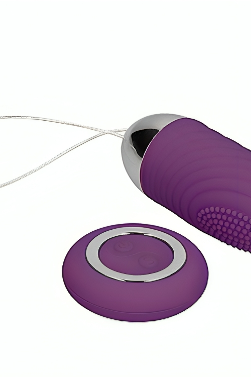 ARMONY – JIUUY HUEVO VIBRADOR GRANULAR CONTROL REMOTO VIOLETA