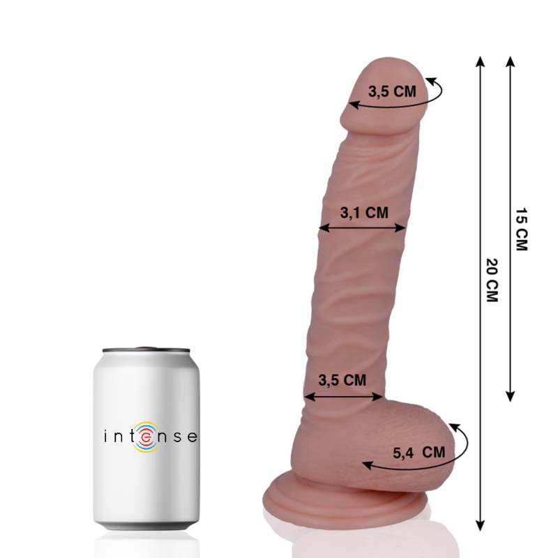 MR INTENSE - 19 PENE REALÍSTICO 20 CM -O- 3.1 CM - Imagen 6