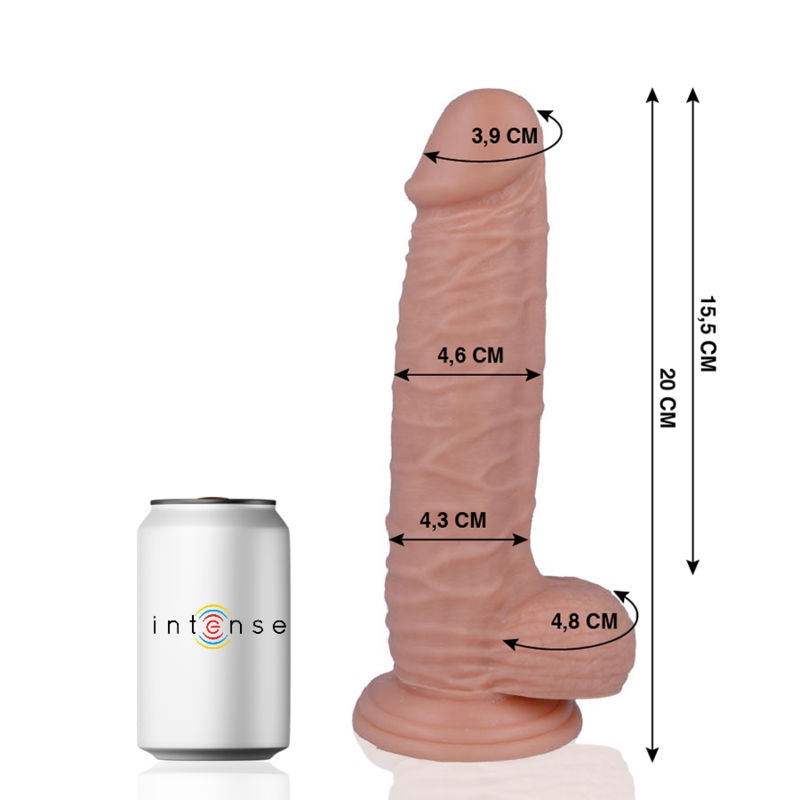 MR INTENSE - 20 PENE REALÍSTICO 20 CM -O- 4.6 CM - Imagen 6