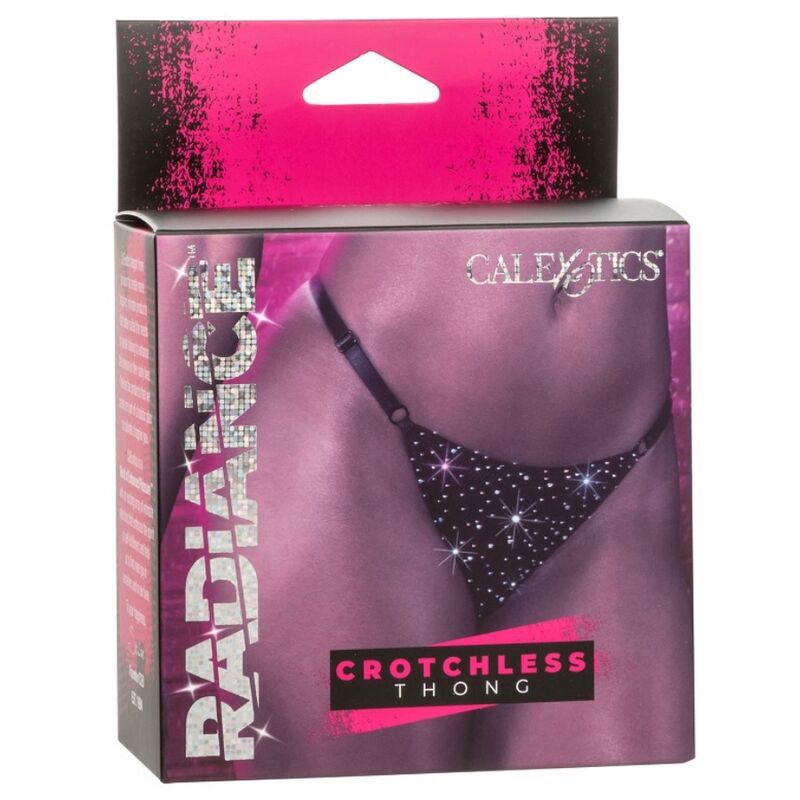 CALEXOTICS - RADIANCE TANGA SIN ENTREPIERNA PEDRERÍA - Imagen 4