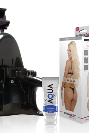 FLESHLIGHT - ELSA JEAN VAGINA TASTY + UNIVERSAL LAUNCH + LUBRICANTE AQUA QUALITY 50 ML