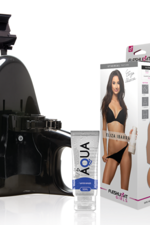FLESHLIGHT - ELIZA IBARRA VAGINA + UNIVERSAL LAUNCH + LUBRICANTE AQUA QUALITY 50 ML