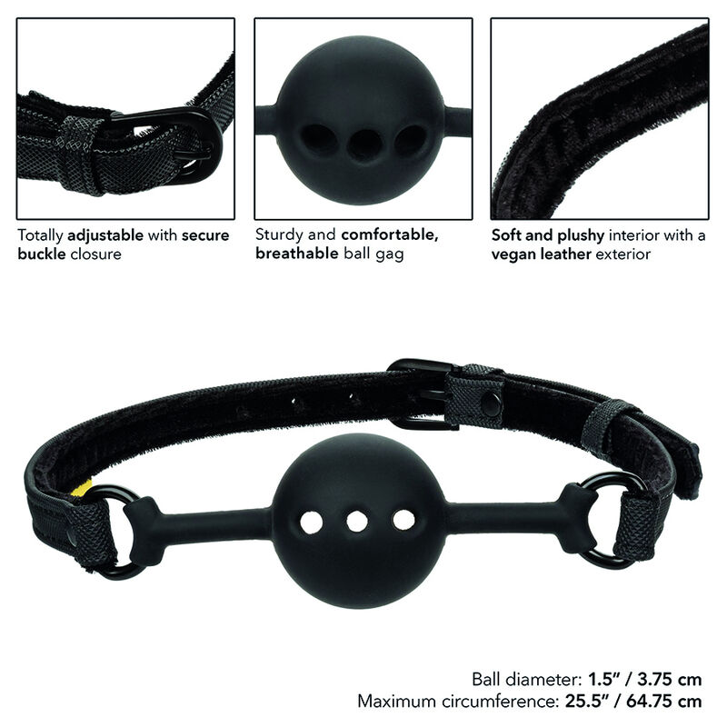 CALEXOTICS - BOUNDLESS MORDAZA DE BOLA TRANSPIRABLE - Imagen 4