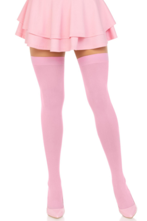 LEG AVENUE - MEDIAS NAILON ROSA