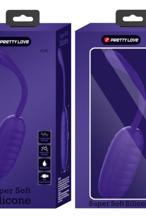 PRETTY LOVE - KIRK HUEVO VIBRADOR RECARGABLE LILA
