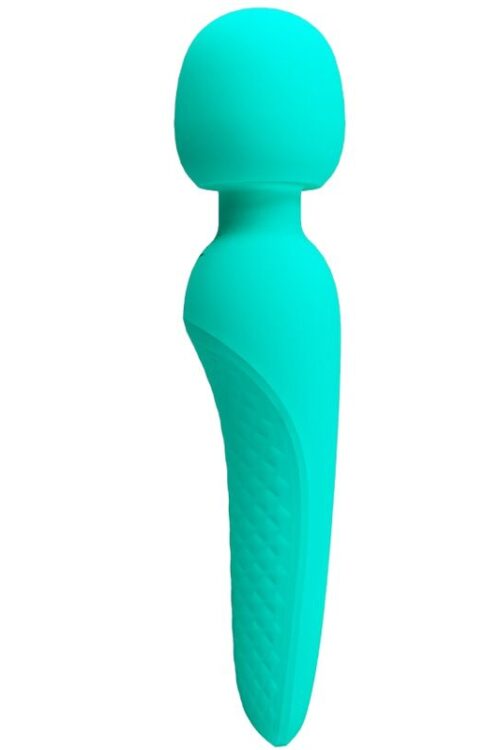 PRETTY LOVE – MEREDITH MASAJEADOR 12 MODOS VIBRACIÓN VERDE AGUA
