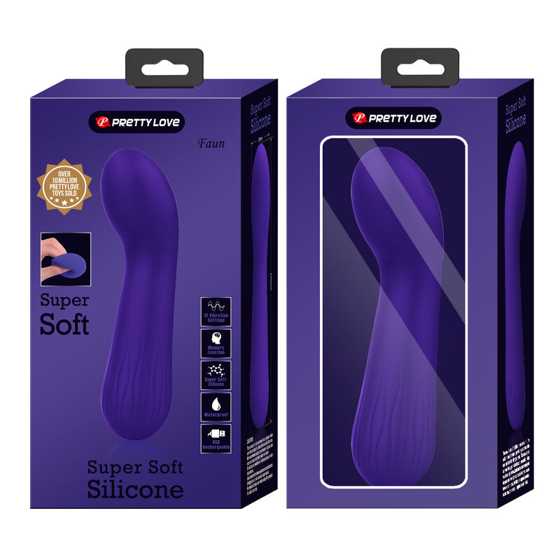 PRETTY LOVE - FAUN VIBRADOR RECARGABLE LILA - Imagen 9