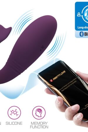 PRETTY LOVE - JAYLEEN VIBRADOR APP CONTROL REMOTO LILA