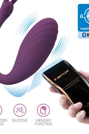 PRETTY LOVE - CATALINA VIBRADOR APP CONTROL REMOTO LILA
