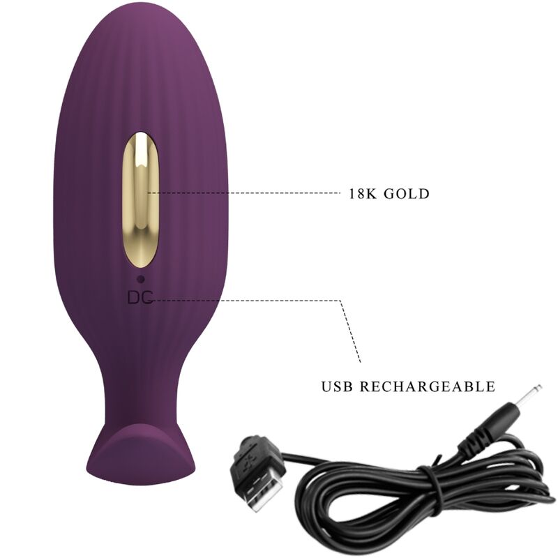 PRETTY LOVE - JEFFERSON PLUG ANAL CONTROLADO POR APP LILA - Imagen 16