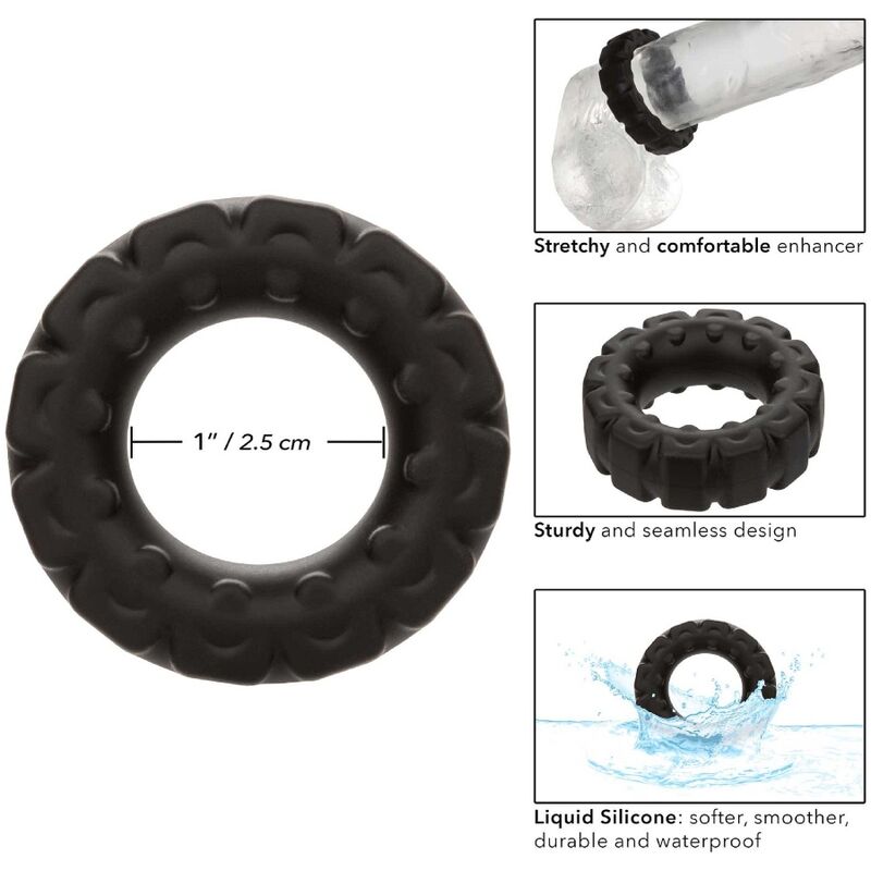CALEXOTICS - ALPHA ANILLO PROLONG BANDA DE RODADURA NEGRO - Imagen 2