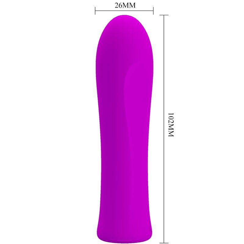 PRETTY LOVE - ALFREDA VIBRADOR SUPER POWER VIOLETA - Imagen 4