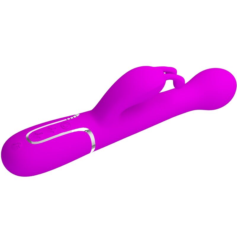 PRETTY LOVE - DEJON VIBRADOR RABBIT 3 EN 1 MULTIFUNCIÓN VIOLETA - Imagen 8
