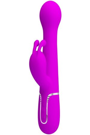 PRETTY LOVE - DEJON VIBRADOR RABBIT 3 EN 1 MULTIFUNCIÓN VIOLETA