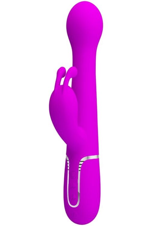 PRETTY LOVE – DEJON VIBRADOR RABBIT 3 EN 1 MULTIFUNCIÓN VIOLETA