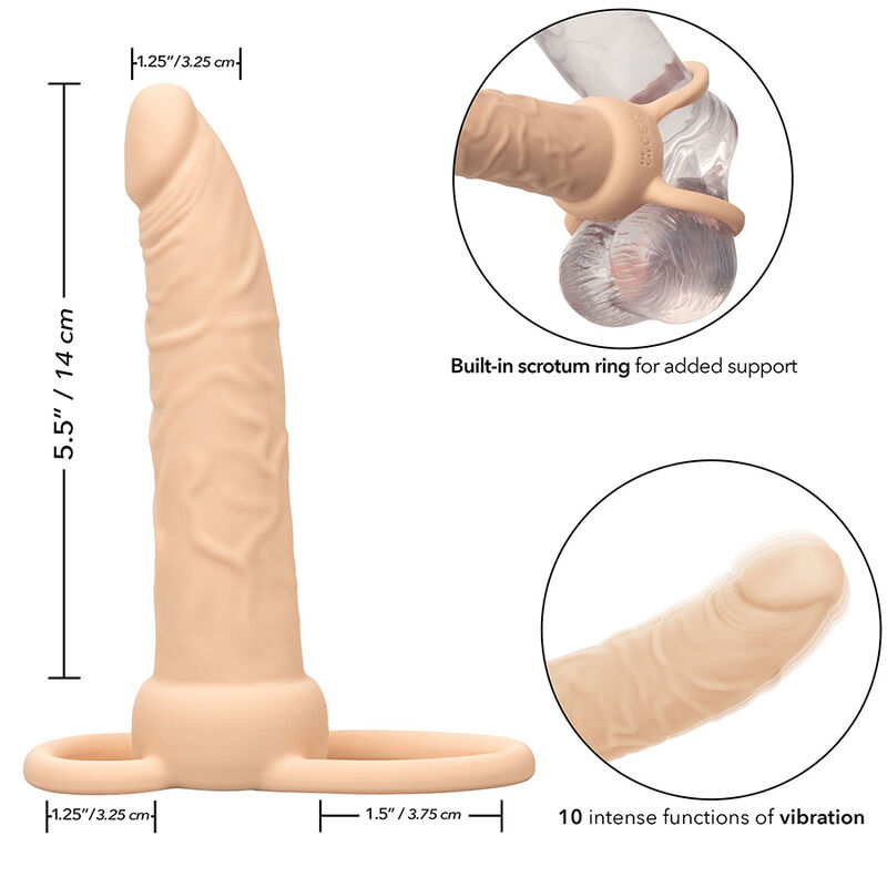 CALEXOTICS - PERFORMANCE MAXX DOBLE PENETRADOR RECARGABLE PIEL CLARO - Imagen 15