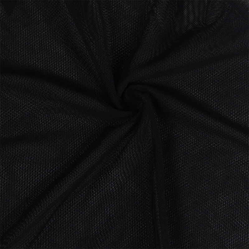 SUBBLIME - BABYDOLL TELA DE TUL DETALLE ENCAJE Y FLOR NEGRO S/M - Imagen 6