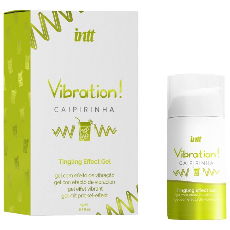 INTT - POTENTE ESTIMULANTE ÍNTIMO GEL VIBRADOR LIQUIDO CAIPIRINHA 15 ML - Imagen 3