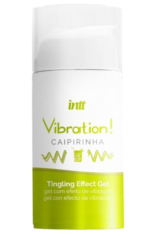 INTT – POTENTE ESTIMULANTE ÍNTIMO GEL VIBRADOR LIQUIDO CAIPIRINHA 15 ML