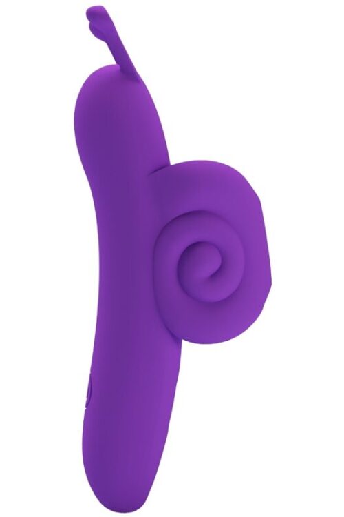PRETTY LOVE – SNAIL PODEROSO ESTIMULADOR DE DEDO MORADO