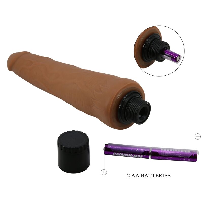 PRETTY LOVE - ALFREDO VIBRADOR REALÍSTICO 21.5 CM -O- 4 CM - Imagen 9