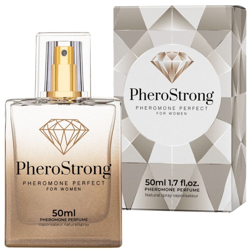 PHEROSTRONG – PERFUME CON FEROMONAS PERFECT PARA MUJER 50 ML