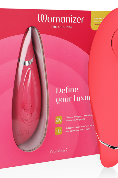 WOMANIZER – PREMIUM 2 ESTIMULADOR DE CLÍTORIS FRAMBUESA