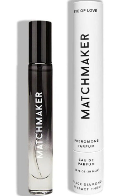 EYE OF LOVE – MATCHMAKER BLACK DIAMOND PERFUME FEROMONAS PARA ÉL Y ELLA 10 ML