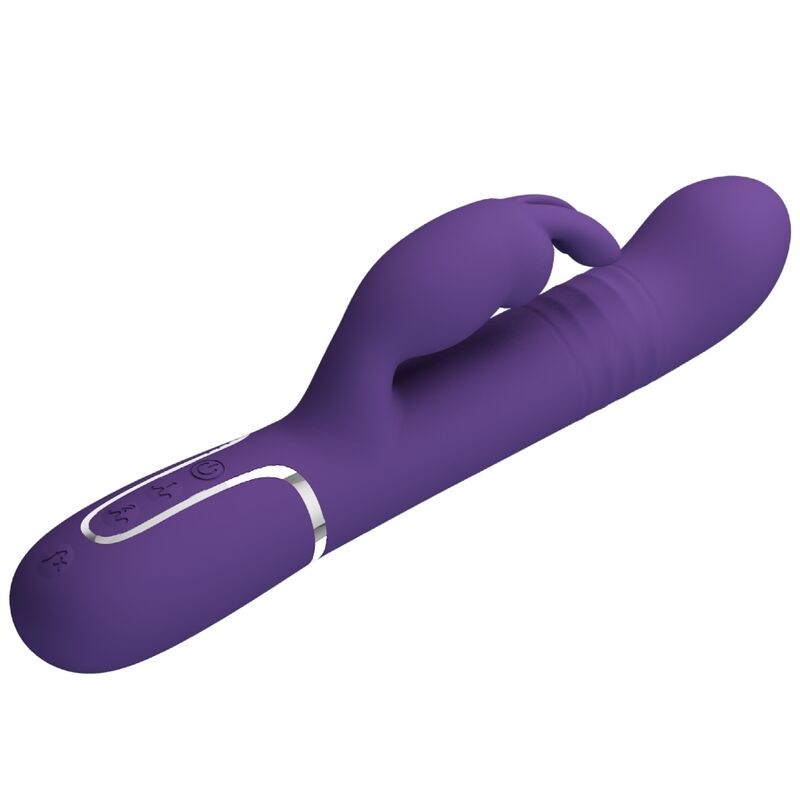 PRETTY LOVE - COALE VIBRADOR RABBIT 4 EN 1 MORADO - Imagen 8