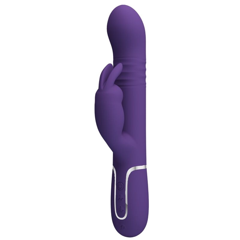 PRETTY LOVE - COALE VIBRADOR RABBIT 4 EN 1 MORADO - Imagen 10