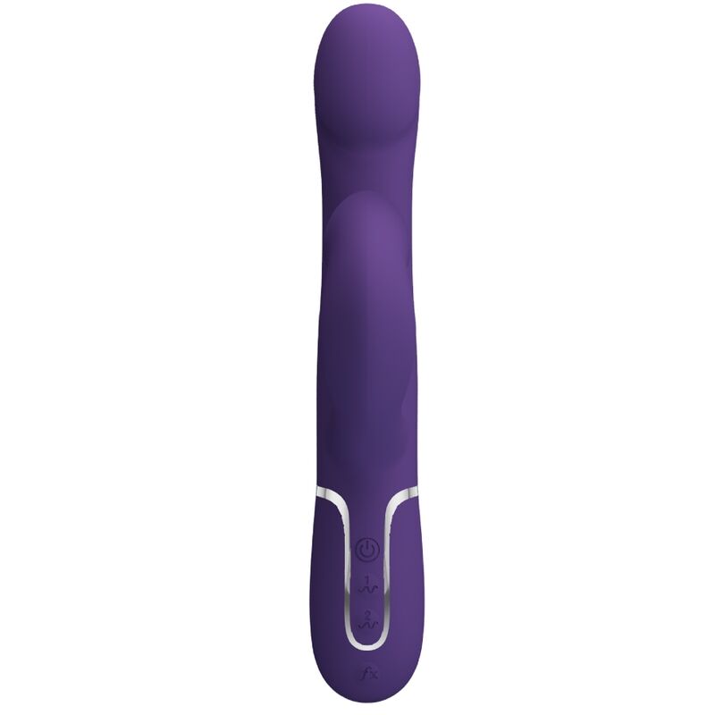 PRETTY LOVE - ZALIN VIBRADOR RABBIT PERLAS 4 EN 1 MORADO - Imagen 10