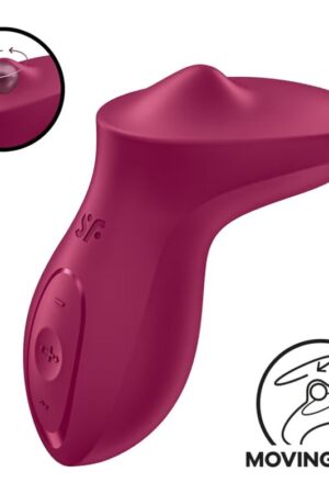 SATISFYER - EXCITERRR VIBRADOR LAY-ON CLÍTORIS FUCSIA