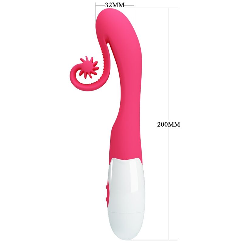 ROMANCE - VIBRADOR Y ESTIMULADOR 30 VELOCIDADES ROSA - Imagen 5
