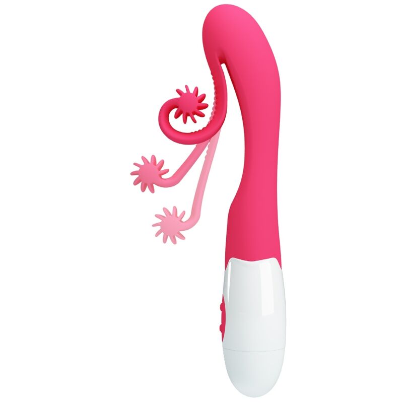 ROMANCE - VIBRADOR Y ESTIMULADOR 30 VELOCIDADES ROSA - Imagen 2