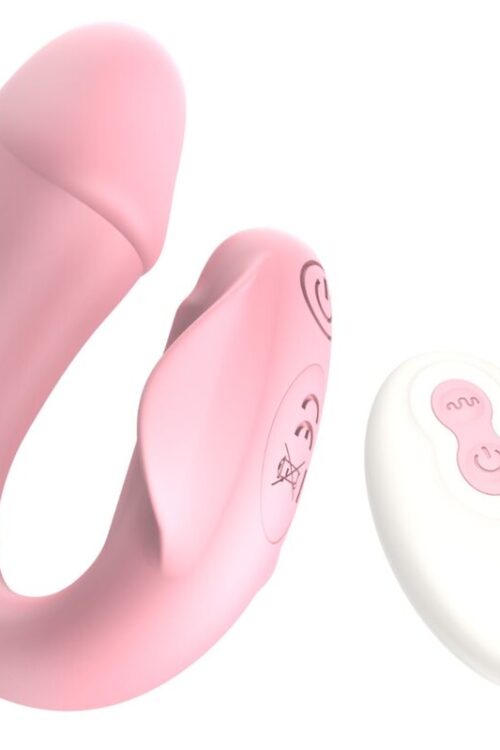 ARMONY – FRESHFUN CICI VIBRADOR STRAP-ON CONTROL REMOTO Y APP 10 VIBRACIONES ROSA