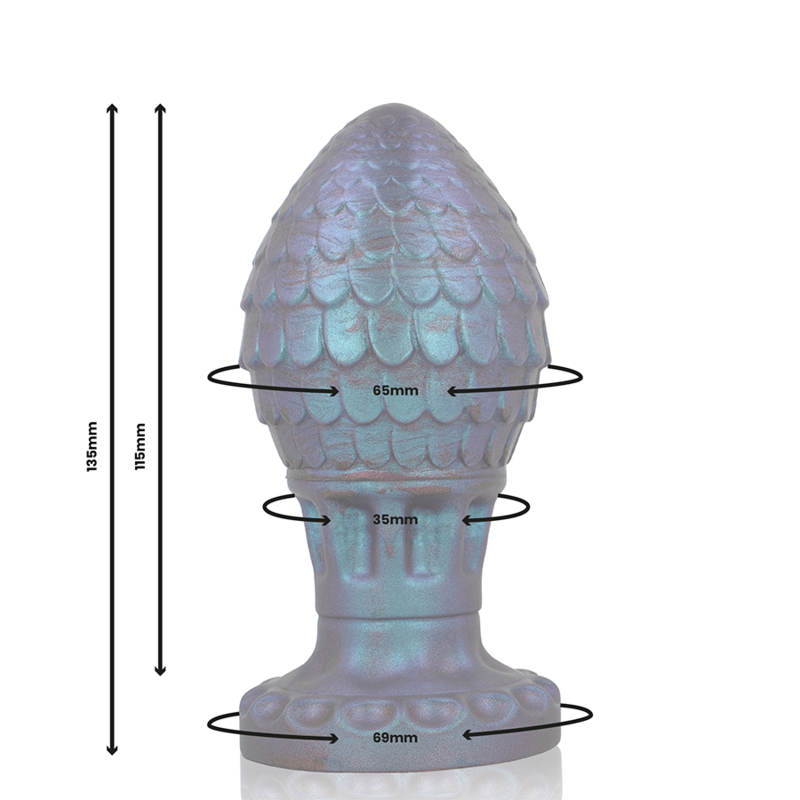 EPIC - VRAKOS PLUG ANAL HUEVO DRAGON TALLA L - Imagen 3