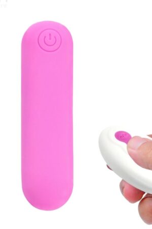 ARMONY - SPLASH JOLINE BALA VIBRADORA SILICONA CONTROL REMOTO 10 VIBRACIONES 65 X 15 CM ROSA