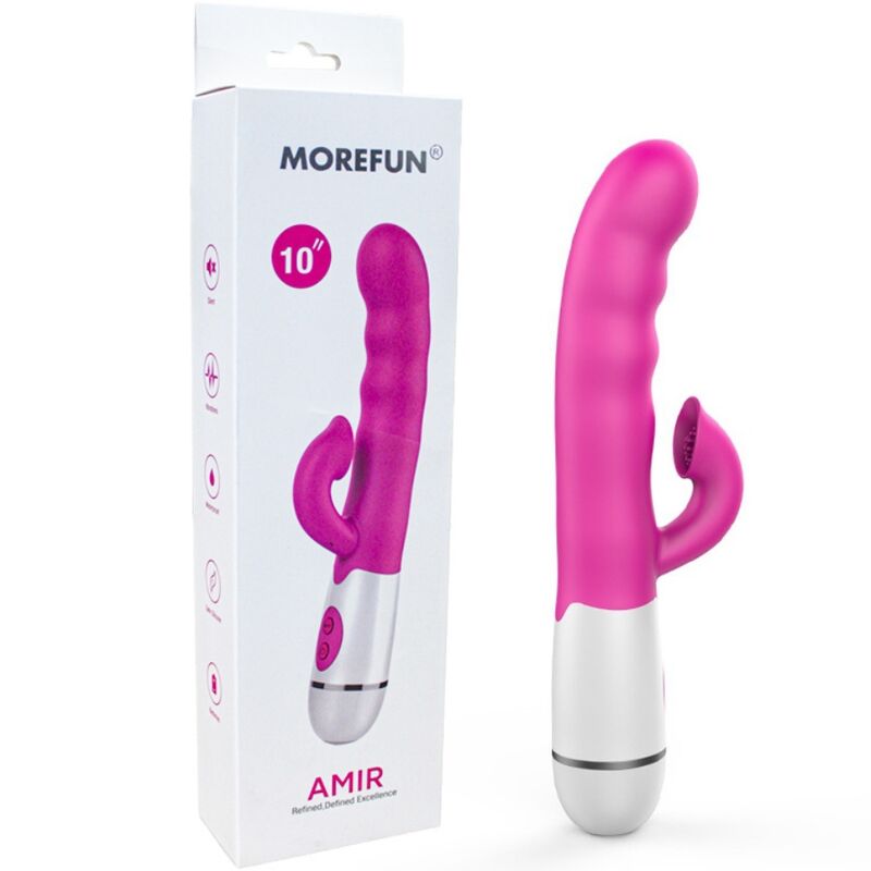 ARMONY - AMIR VIBRADOR MULTIFUNCION CON LENGUA ESTIMULADORA 16 VELOCIDADES ROSA - Imagen 4