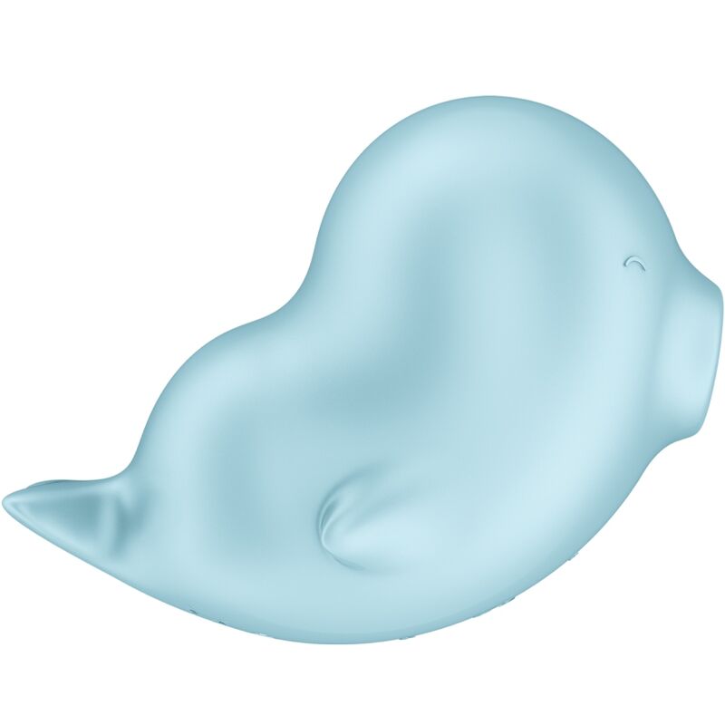 SATISFYER - SASSY SEAL ESTIMULADOR & VIBRADOR AZUL - Imagen 5