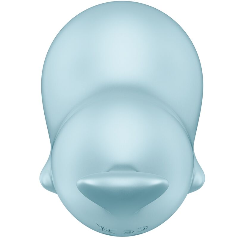 SATISFYER - SASSY SEAL ESTIMULADOR & VIBRADOR AZUL - Imagen 4