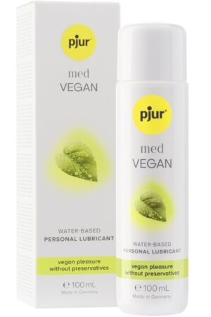 PJUR - MED VEGAN GLIDE LUBRICANTE BASE AGUA 100 ML