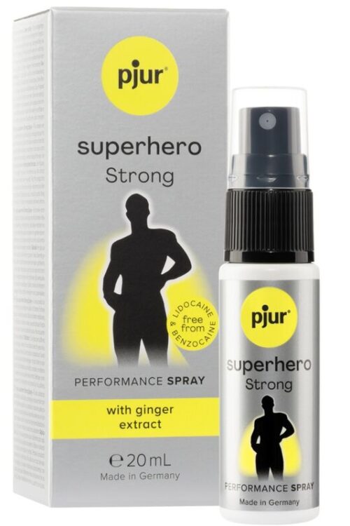 PJUR – SPRAY RETARDANTE SUPERHERO STRONG 20 ML