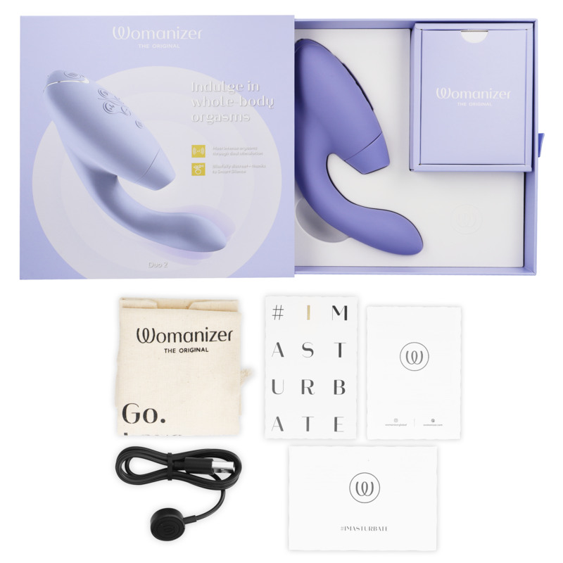 WOMANIZER - DUO 2 ESTIMULADOR LILA - Imagen 6