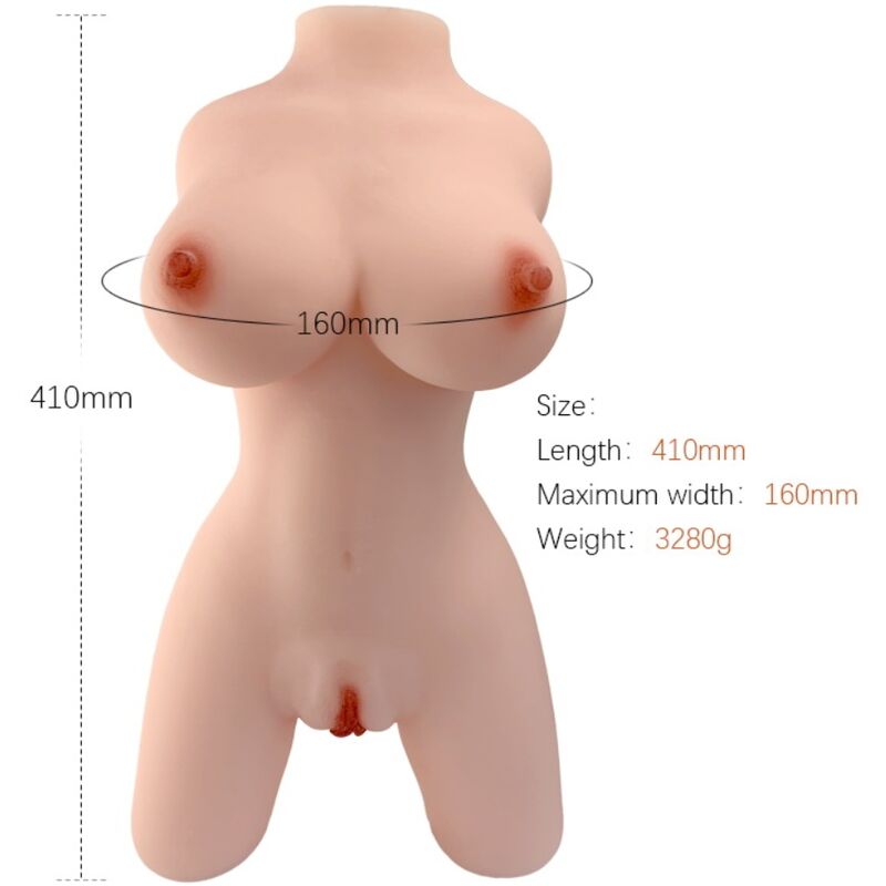 ARMONY – TORSO FEMENINO REALÍSTICO MODELO 4