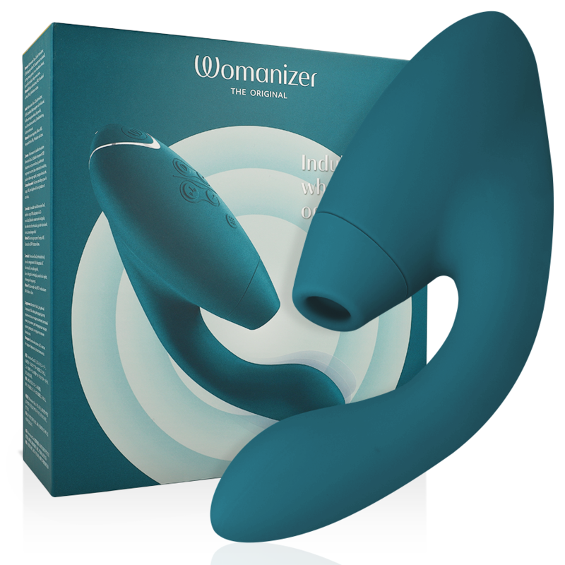 WOMANIZER – DUO 2 ESTIMULADOR AZUL PETRÓLEO
