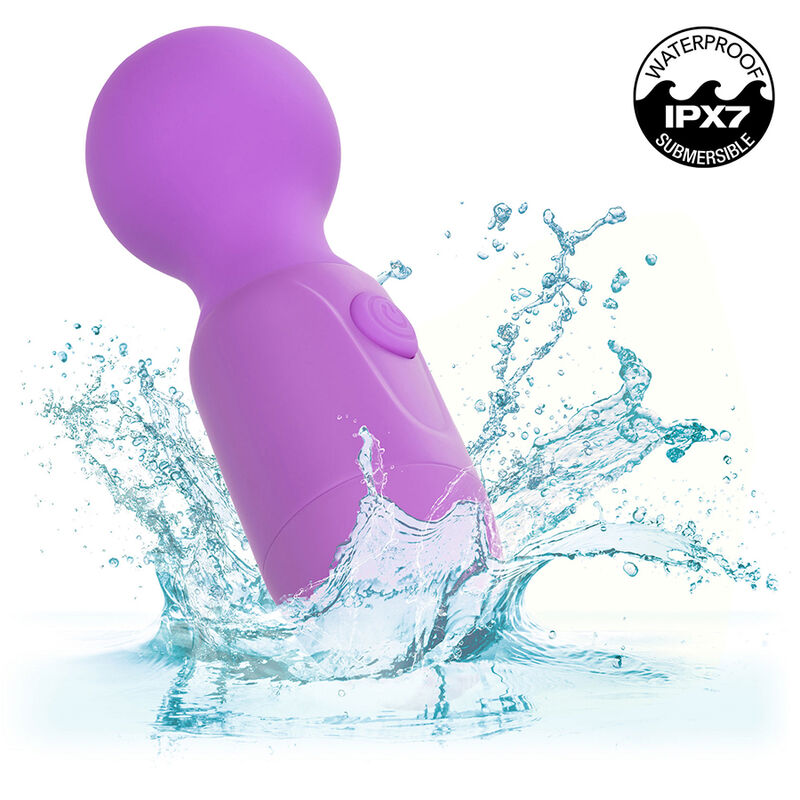 CALEXOTICS - FIRST TIME MASAJEADOR RECARGABLE 10 VIBRACIONES VIOLETA - Imagen 3