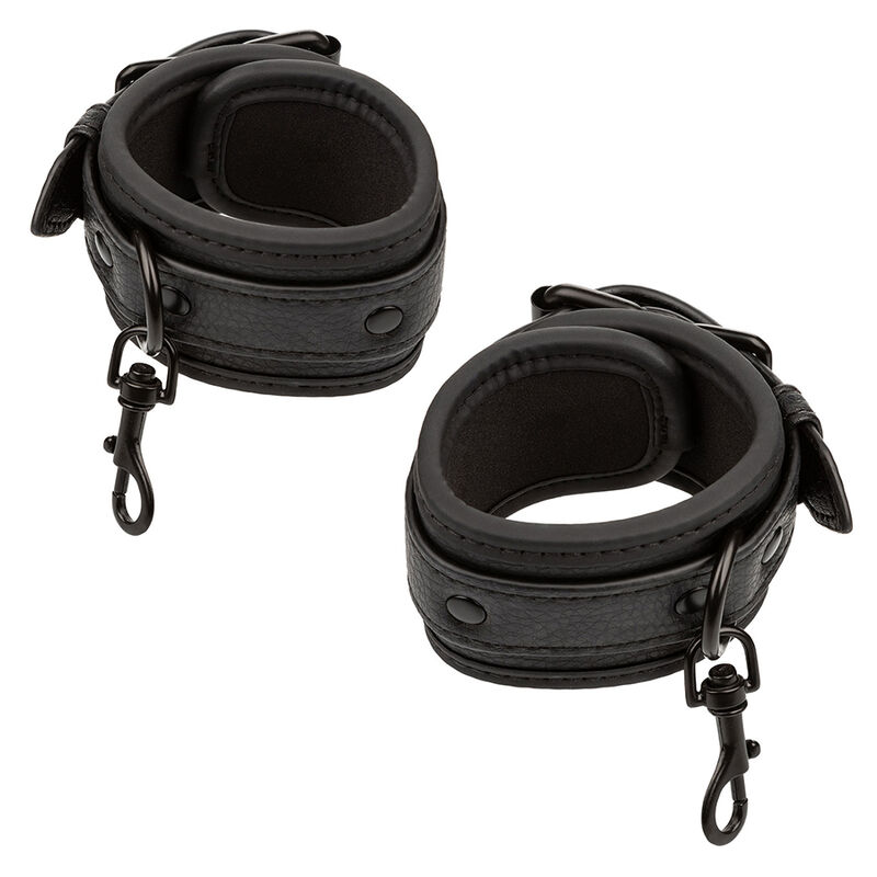 CALEXOTICS - NOCTURNAL CONECTOR HOG TIE CUERO AJUSTABLE NEGRO - Imagen 6