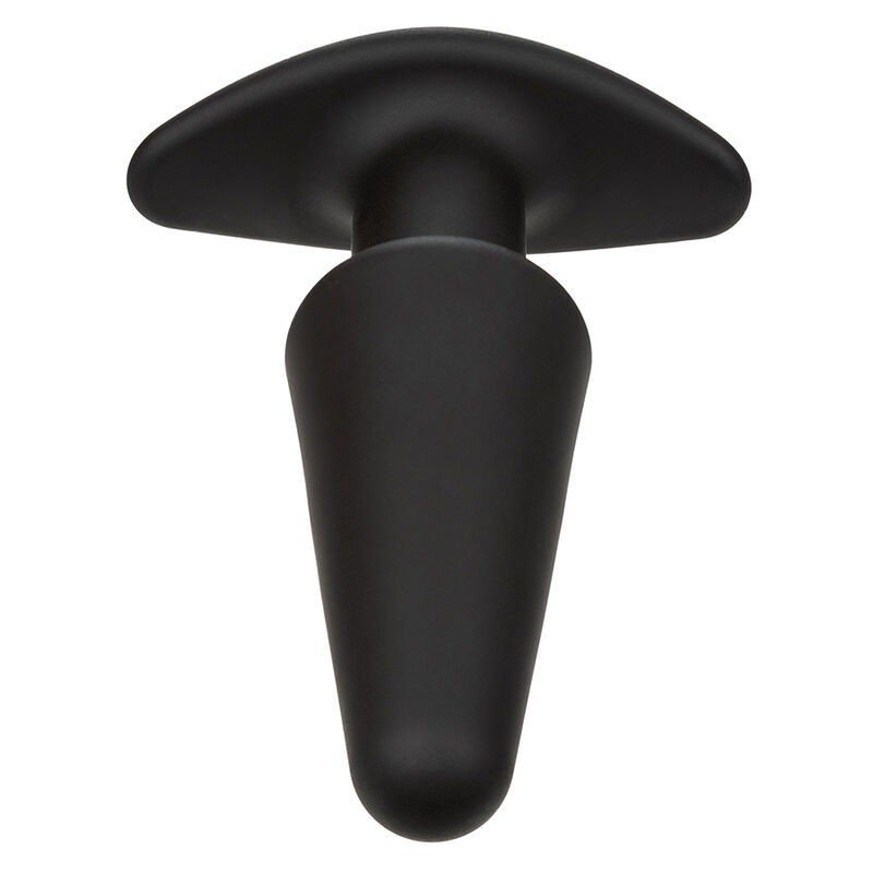 CALEXOTICS - ROCK BOTTOM PLUG ANAL CÓNICO 10 VIBRACIONES SILICONA NEGRO - Imagen 6